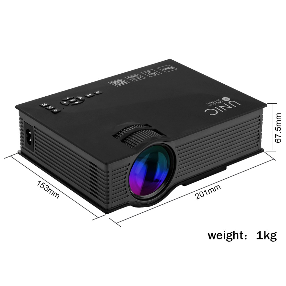 โปรเจคเตอร์ไร้สาย UNIC Wifi Projector mini Full HD Wifi-Ready รุ่น UC46  รูปที่ 2