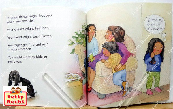 (Age 3 - 8) หนังสือเด็กพัฒนา EQ/MQ ขึ้อาย Being Shy (Let's Talk About, Joy Berry) รูปที่ 4