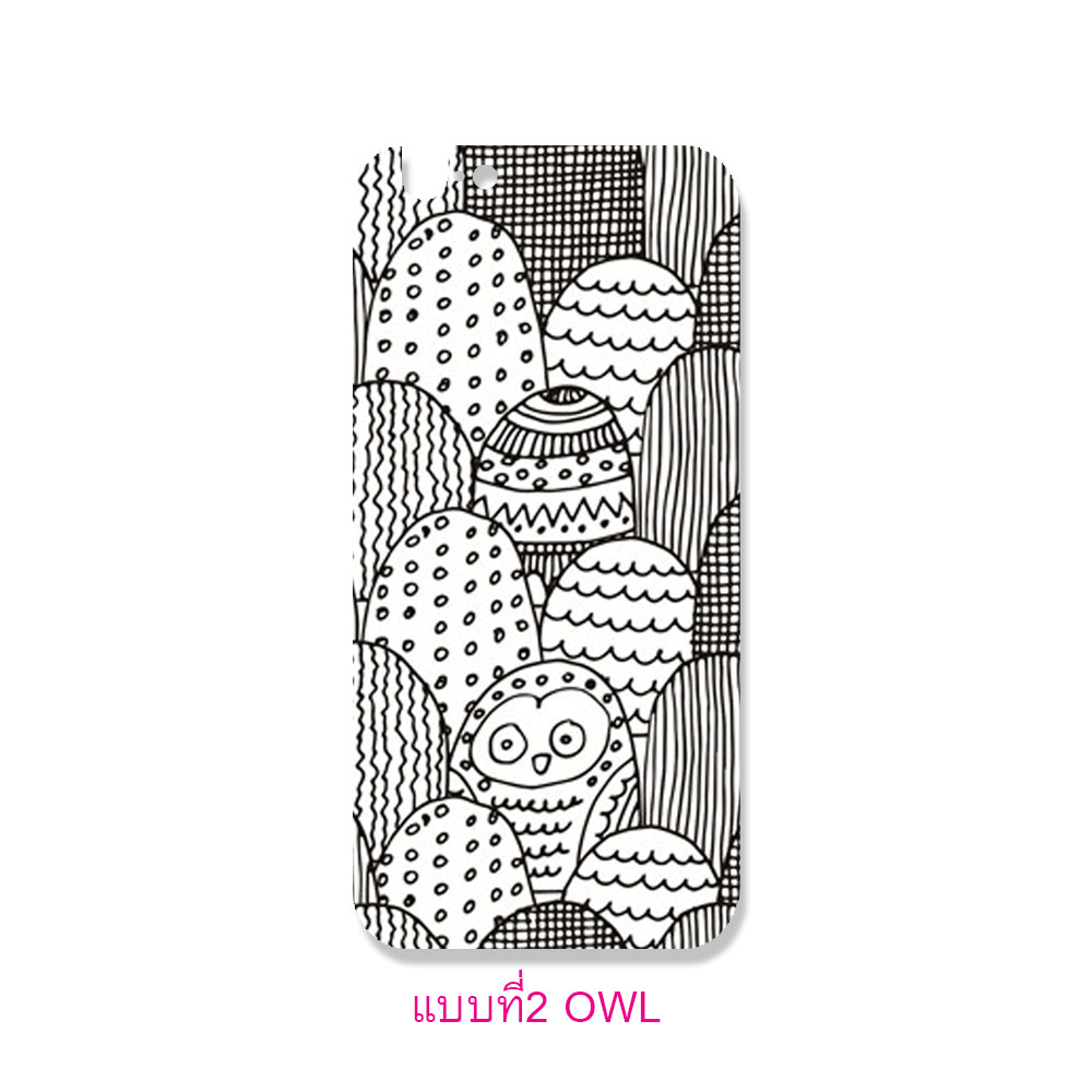 KIUKIU ที่ติด Smart Phone สำหรับ iPhone5.5S(CUBE,FLOWER,HEART,OWL,OWL2,SQUARE) รูปที่ 3