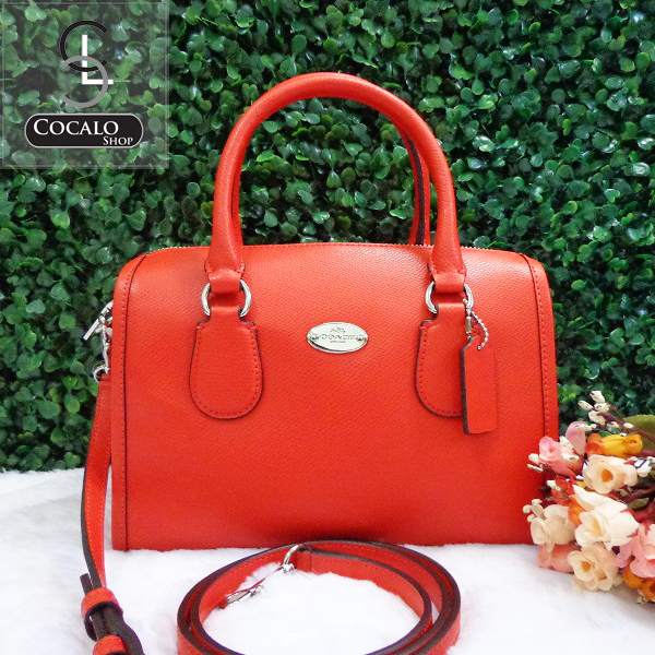 COACH F33329 CROSSGRAIN LEATHER MINI BENNETT SATCHEL รูปที่ 1