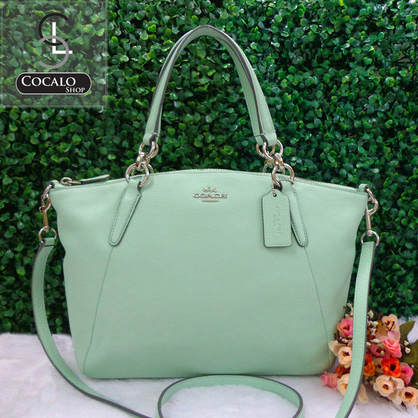 COACH F36675 SMALL KELSEY SATCHEL IN PEBBLE LEATHER รูปที่ 1