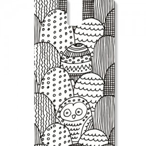 KIUKIU ที่ติด Smart Phone สำหรับ Samsung Note 3 (HEART,OWL,OWL2,FLOWER,SQUARE,CUBE) รูปที่ 3