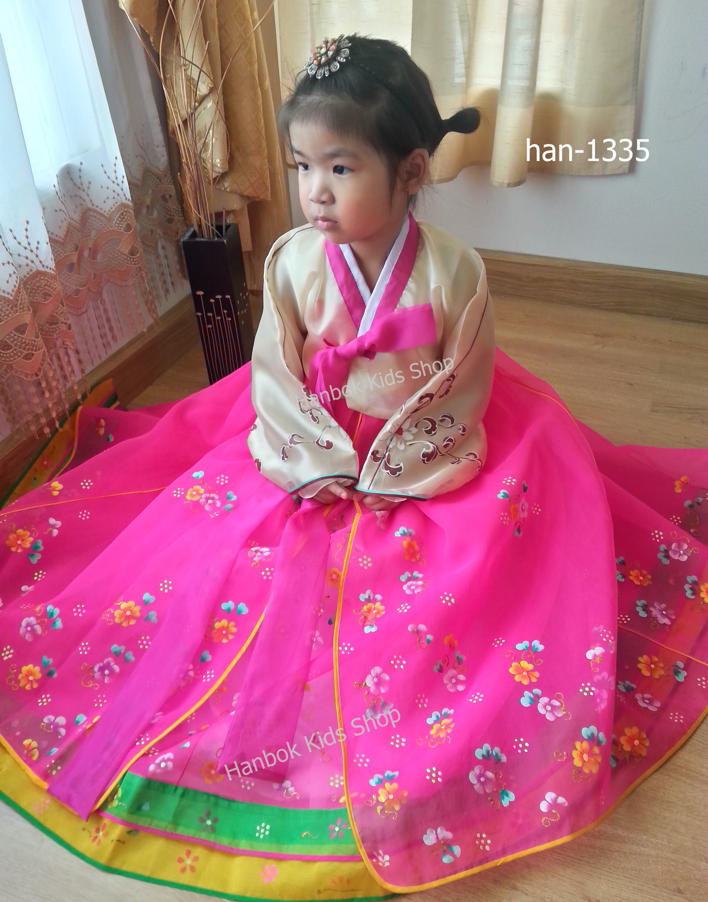 ขาย - ให้เช่า ชุดฮันบก ชุดประจำชาติเกาหลี สำหรับเด็ก 1-3 ขวบ รูปที่ 1
