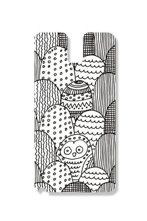 KIUKIU ที่ติด Smart Phone  สำหรับ Samsung Note 4 (HEART,OWL,OWL2,FLOWER,SQUARE,CUBE) รูปที่ 3