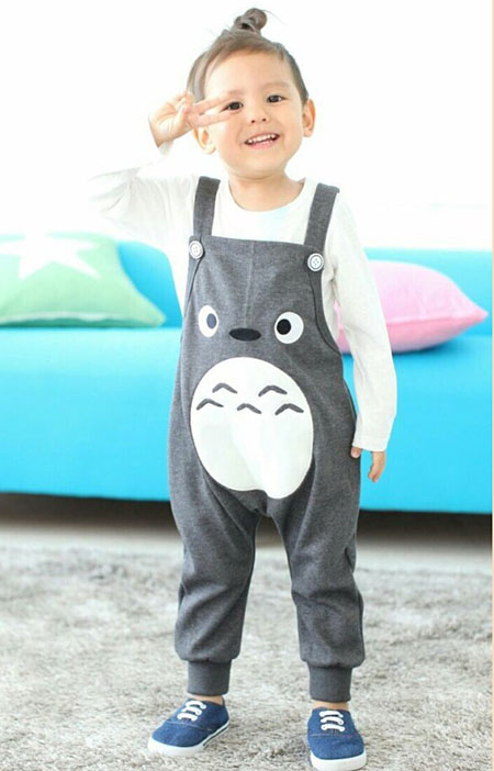 ชุดเอี๊ยมของคุณหนู Cute Jump นำเข้าจากเกาหลี เกรดพรีเมี่ยม รูปที่ 3