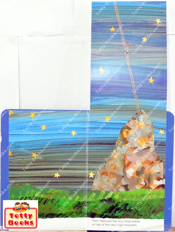 (Bestselling Children Book, Age 2 - 6) หนังสือบอร์ดบุ๊ก นิทานอ่านเล่น/ก่อนนอน Papa, Please Get the Moon for Me (Board Book, Eric Carle) รูปที่ 3