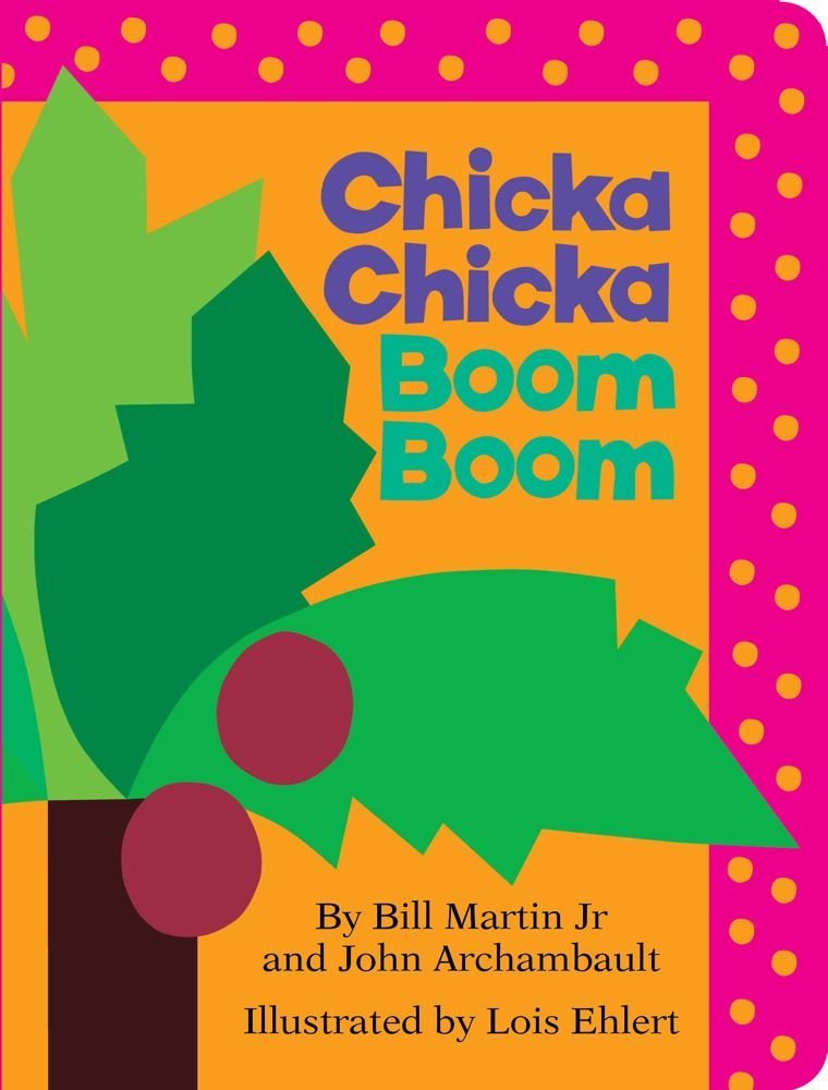 (Best-Selling Children Book, Newborn - 6) นิทานโคลงกลอน บอร์ดบุ๊ก นิทานขายดี Chicka Chicka Boom Boom (Board Book, Bill Martin Jr) รูปที่ 1
