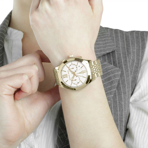Michael Kors MK5762 Brookton Chronograph Gold-Tone Stainless Steel Ladies Watch รูปที่ 5