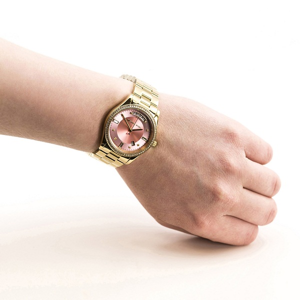 Michael Kors MK6143 Colette Pink Dial Gold-tone Ladies Watch รูปที่ 7