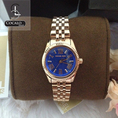 Michael Kors MK3272 Women's Lexington Petite Rose Golden Blue Dial Watch