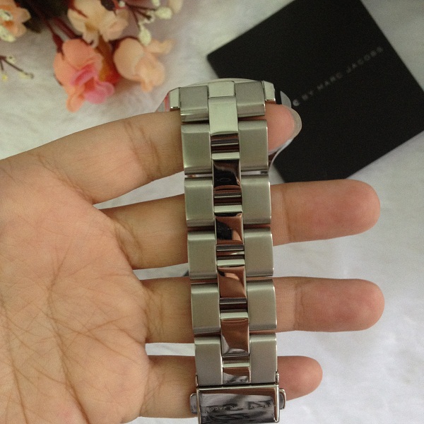 Marc by Marc Jacobs MBM3360 Henry Crystal Rose Dial Stainless Steel Ladies Watch รูปที่ 5