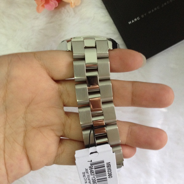 Marc by Marc Jacobs MBM3360 Henry Crystal Rose Dial Stainless Steel Ladies Watch รูปที่ 6