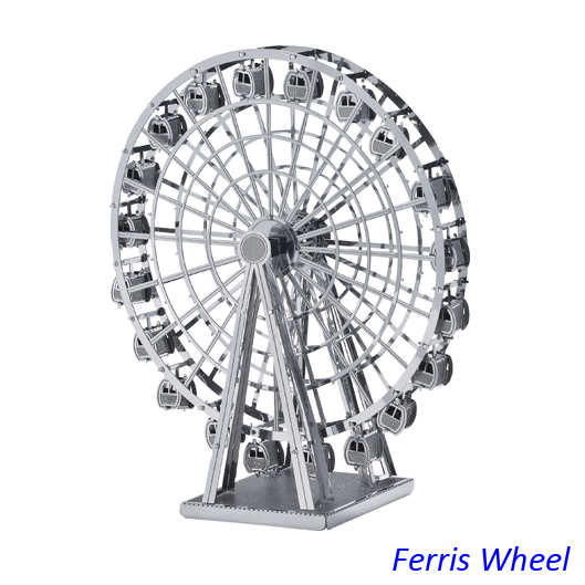 Eiffel Tower 3D Metal Model รูปที่ 3