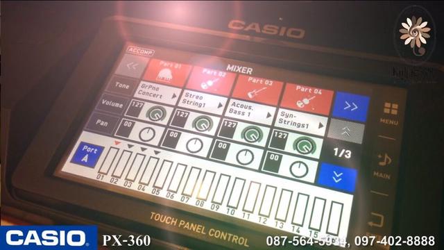 เปียโนไฟฟ้า CASIO PX360 ราคาพิเศษ รูปที่ 1