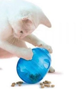 PetSafe Egg-Cersizer Meal Dispensing Cat Toy ลูกบอลให้ขนม หรืออาหารแมวที่ช่วยควบคุมน้ำหนักพร้อมสร้างความสนุกสนานให้กับแมวของคุณ นำเข้าจากอเมริกา รูปที่ 4