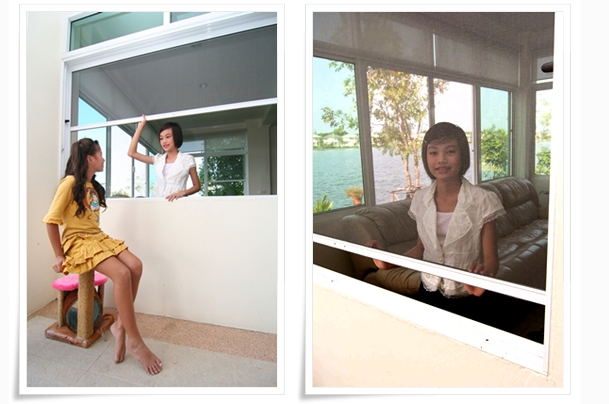 โรงงานมุ้งลวดกันยุง มุ้งลวด มุ้งจีบ เหล็กดัดยืด ประกันผลงาน 1-5ปี รูปที่ 3