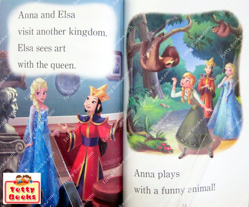(Age 3 - 6) นิทานอ่านเล่น/ก่อนนอน ฝึกอ่าน Across the Sea (I Can Read Level 2, Frozen) รูปที่ 4