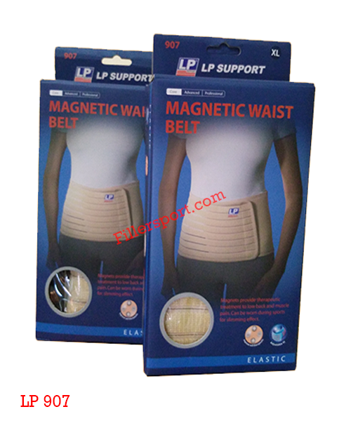 LP 907  MAGNETIC WAIST BELT  เข็มขัดรัดหลัง ป้องกันอาการปวดหลัง รูปที่ 1