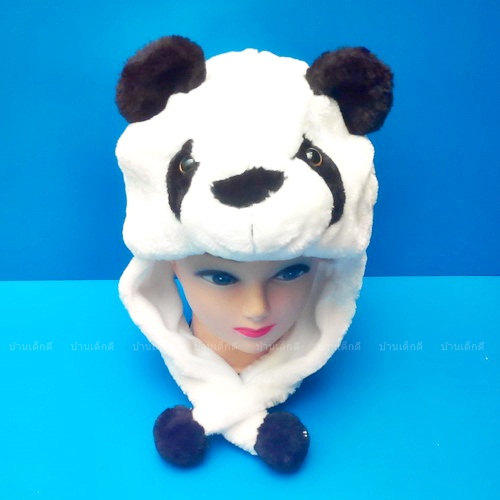 หมวกแฟนซีรูปสัตว์ขนนุ่มน่ารักสไตล์เกาหลี ขายถูก พร้อมส่ง รูปที่ 4