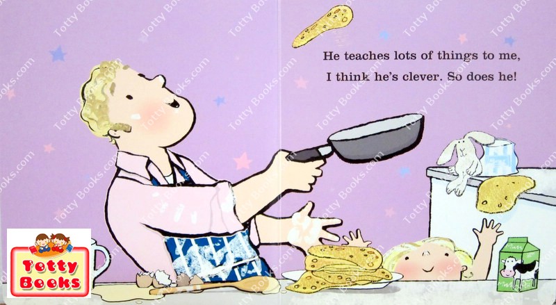 (Age Newborn - 5) หนังสือนิทานโคลงกลอน ความผูกพันพ่อ-ลูก บอร์ดบุ๊ก I Love My Daddy (Giles Andreae, Board Book) รูปที่ 3