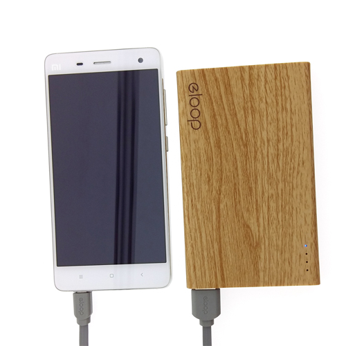 พาวเวอร์แบงค์ Eloop E12 ลายไม้ รูปที่ 6