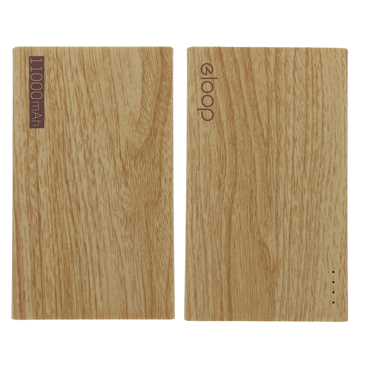 พาวเวอร์แบงค์ Eloop E12 ลายไม้ รูปที่ 2