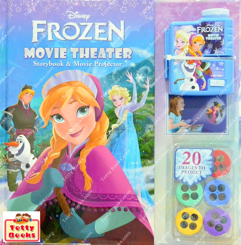 (Age 4 - 8) หนังสือนิทาน พร้อมเครื่องโปรเจคเตอร์สไลด์ภาพ โฟรเซ่น Frozen (Storybook & Movie Projector) รูปที่ 1