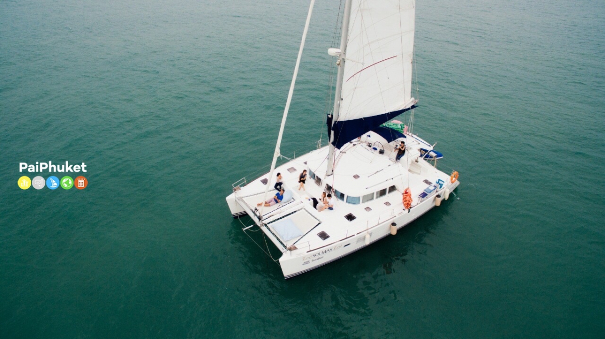 เกาะไม้ท่อน Sunset เรือยอร์ช Sailing Catamaran VIP รูปที่ 5
