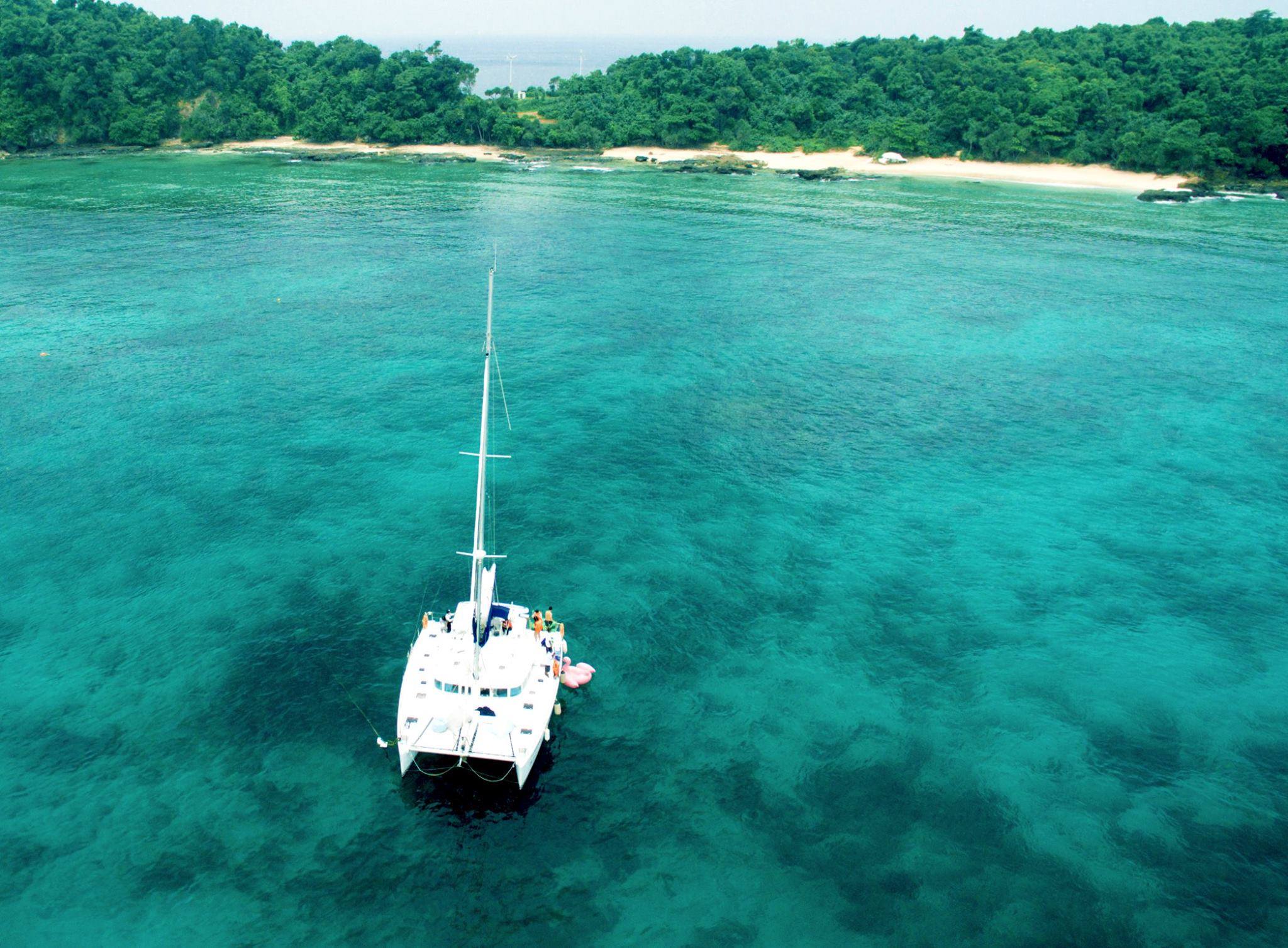 ทัวร์เกาะไม้ท่อน เรือ Sailing Catamaran - BBQ รูปที่ 4