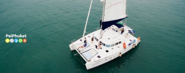 ทัวร์เกาะไม้ท่อน เรือ Sailing Catamaran - BBQ รูปที่ 6