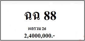 ทะเบียนรถสวย เลขมงคล ป้ายขาว-ดำ หมวด VIP เลือกที่เรา 