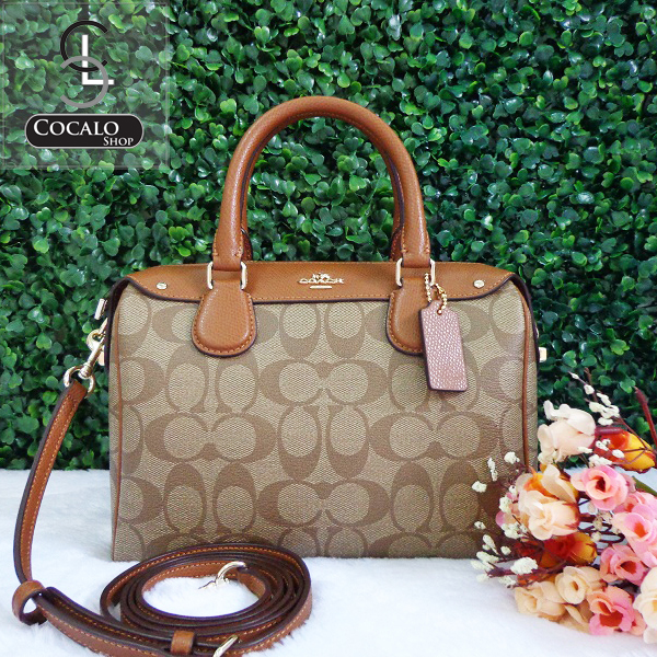 COACH F36702 MINI BENNETT SATCHEL IN SIGNATURE รูปที่ 1