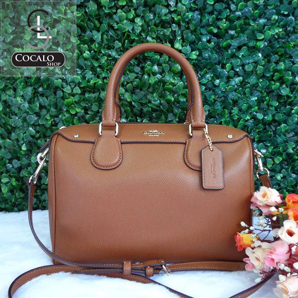 COACH F36624 MINI BENNETT SATCHEL IN CROSSGRAIN LEATHER รูปที่ 1