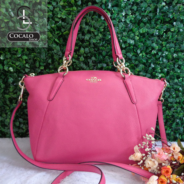 COACH F36675 SMALL KELSEY SATCHEL IN PEBBLE LEATHER รูปที่ 1