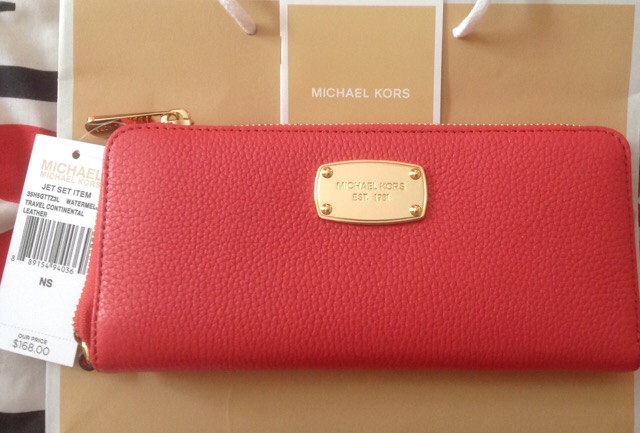 กระเป๋าสตางค์ Michael Kors ของแท้ รูปที่ 1