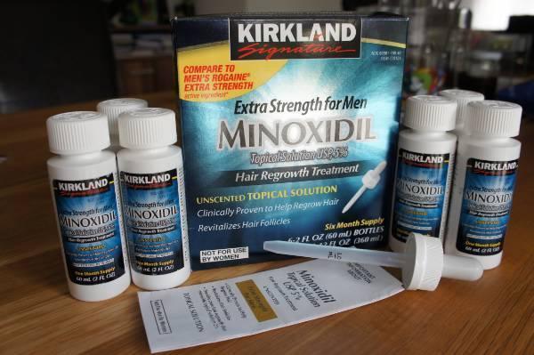 ขายยาปลูกผม-Kirkland Minoxidil 5% Lotion Pack 6 ขวด(60 ml.ต่อขวด) (ไมน็อคซิดิล โลชั่น แพ๊ค 6 ขวดต่อกล่อง) รูปที่ 1