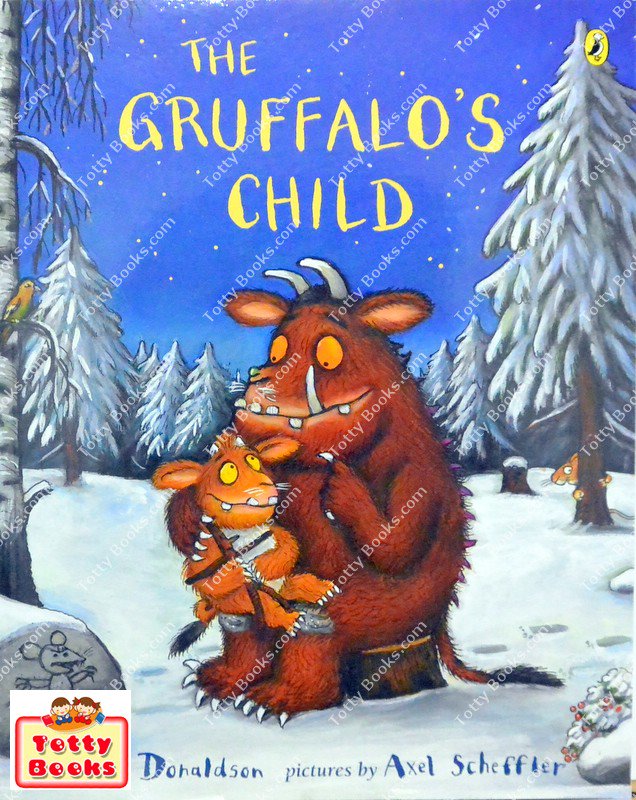 (Bestseller Author, Age 3 - 10) นิทานอ่านเล่น/ก่อนนอน Gruffalo Child (Julia Donaldson, Paperback) รูปที่ 1