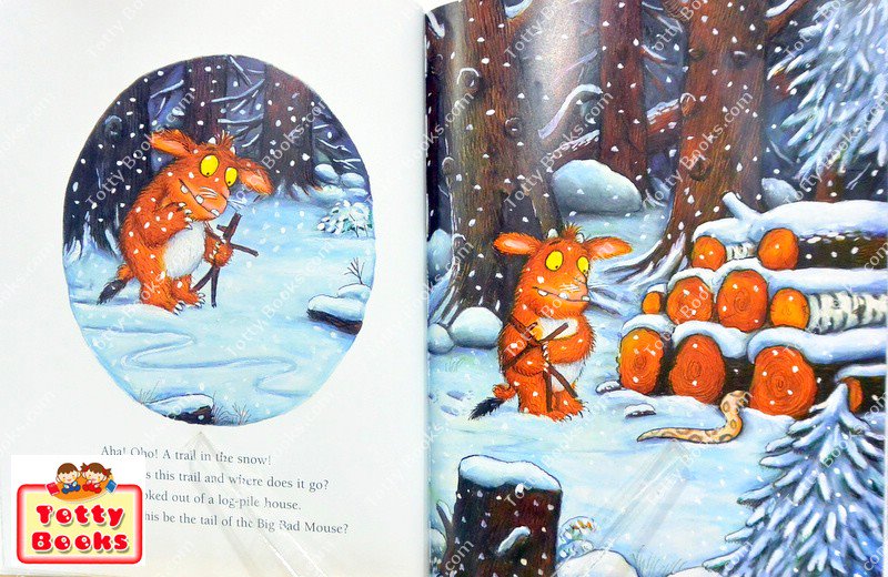 (Bestseller Author, Age 3 - 10) นิทานอ่านเล่น/ก่อนนอน Gruffalo Child (Julia Donaldson, Paperback) รูปที่ 4
