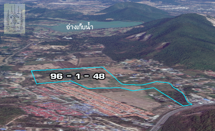 ขายที่ดิน 96 ไร่ ขายถูก อ.สัตหีบ Land for sale in Sattahip รูปที่ 1