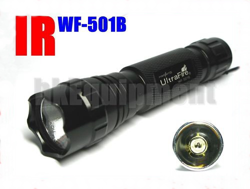 ไฟฉายอินฟาเรด UltraFire 5W Infrared IR CREE LED Flashlight  รูปที่ 1