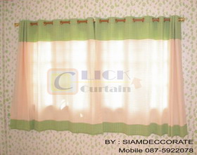 ร้านผ้าม่านสำเร็จรูปราคาถูก ( Click Curtain ) เราเป็นผู้ผลิตผ้าม่านสำเร็จรูปที่มีจำหน่ายหลากสไตล์ เช่น ม่านตอกตาไก่,ม่านคอกระเช้าและม่านจีบ ให้เลือกสรรเพื่อเหมาะกับการใช้งานคุณ ในราคาถูกกว่าซื้อตามห้างฯหรือถูกกว่าสั่งตัดเย็บจากร้านผ้าม่าน รูปที่ 2