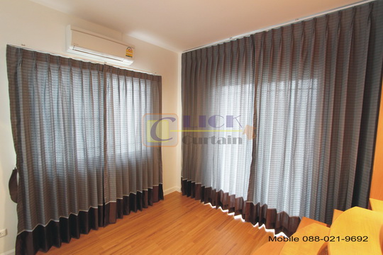 ร้านผ้าม่านสำเร็จรูปราคาถูก ( Click Curtain ) เราเป็นผู้ผลิตผ้าม่านสำเร็จรูปที่มีจำหน่ายหลากสไตล์ เช่น ม่านตอกตาไก่,ม่านคอกระเช้าและม่านจีบ ให้เลือกสรรเพื่อเหมาะกับการใช้งานคุณ ในราคาถูกกว่าซื้อตามห้างฯหรือถูกกว่าสั่งตัดเย็บจากร้านผ้าม่าน รูปที่ 5