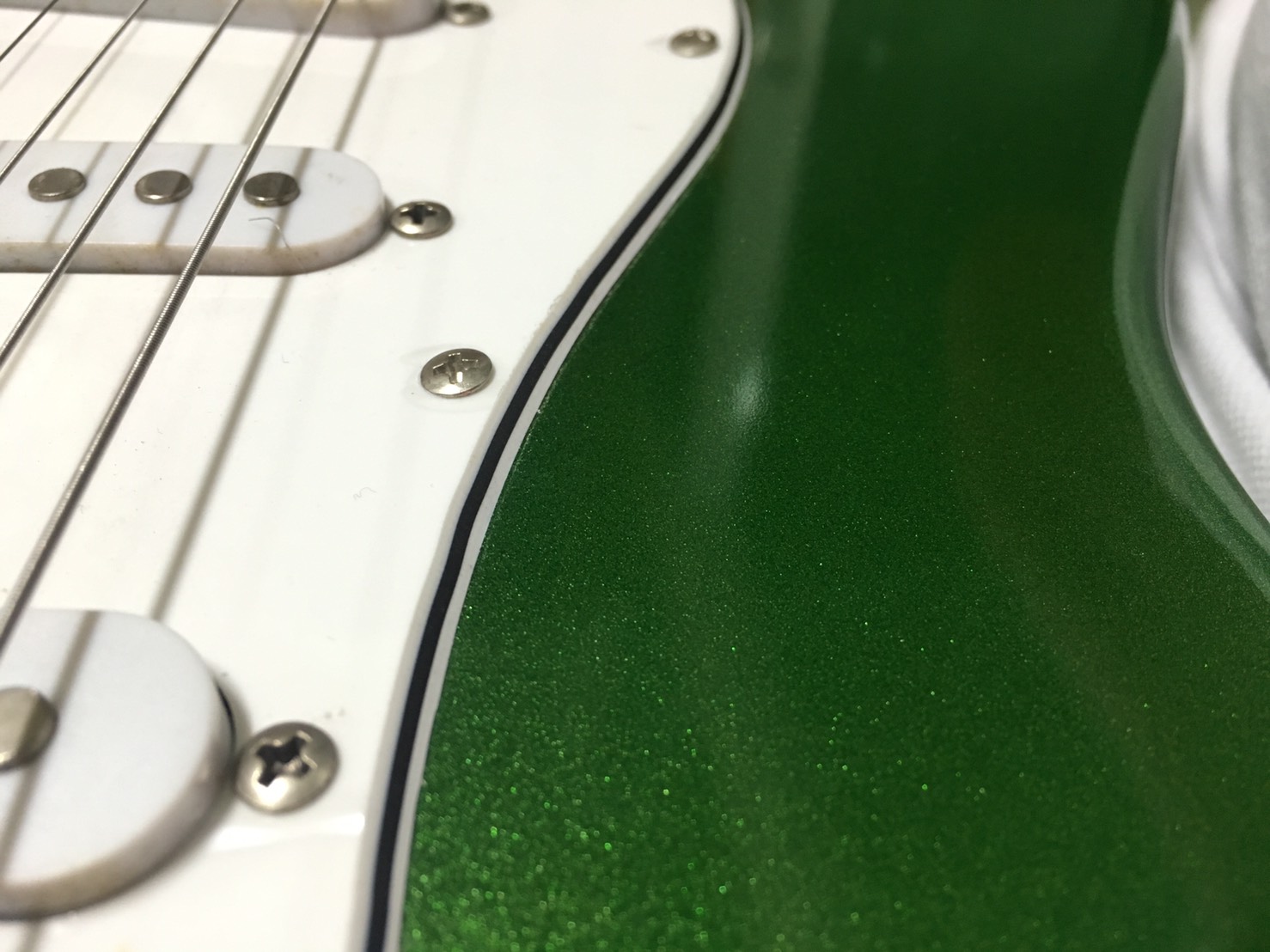 กีตาร์ไฟฟ้า firewar strat metallic green รูปที่ 6