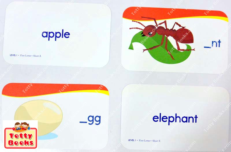 (Age 6 - 8) บัตรคำศัพท์สะกดคำ 230 คำศัพท์ Spelling Flashcards (Grade K) รูปที่ 3