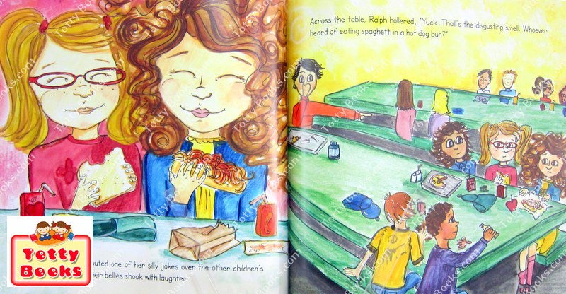 (Mom's Choice Award, Age 4 - 9) นิทานรางวัล โดนแกล้ง เป็นตัวของตัวเอง ปกอ่อน Spaghetti in a Hot Dog Bun (Paperback, Maria Dismondy) รูปที่ 3