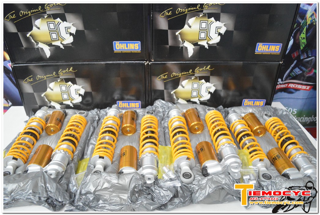 โช๊ค OHLINS แท้ หลายรุ่น ผลิตไทย มาตรฐานสวีเดน (เออห์ลินส์ เอเชีย) รูปที่ 3