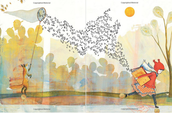 (Caldecott Honor Author/Illustrator, Age 3 - 8) ผู้แต่ง 2 รางวัล นิทานก่อนนอนส่งเสริมจินตนาการ ปกแข็ง The Whisper (Hardcover, Pamela Zagarenski) รูปที่ 4