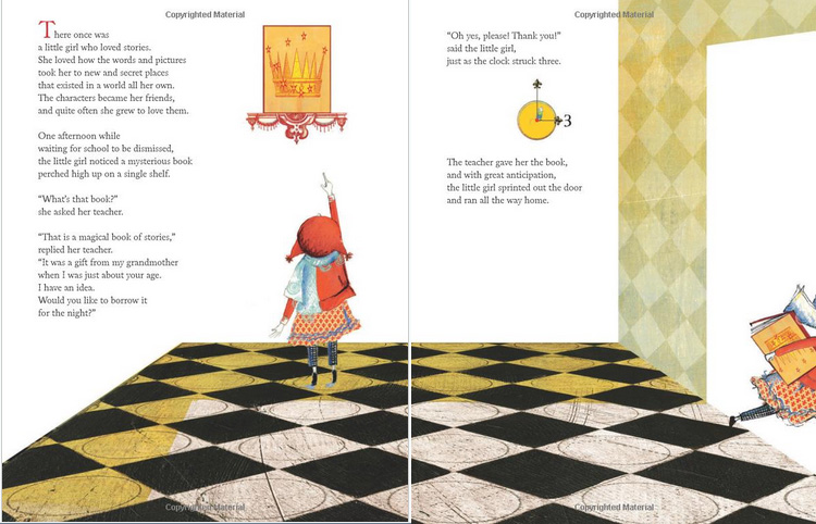 (Caldecott Honor Author/Illustrator, Age 3 - 8) ผู้แต่ง 2 รางวัล นิทานก่อนนอนส่งเสริมจินตนาการ ปกแข็ง The Whisper (Hardcover, Pamela Zagarenski) รูปที่ 3