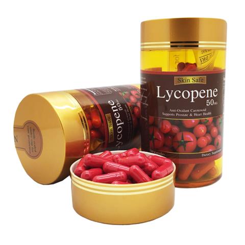 Skin Safe Lycopene 50 Mg มะเขือเทศสกัดเข้มข้น  สุดยอดการสกัดจาก Lycopene รูปที่ 1