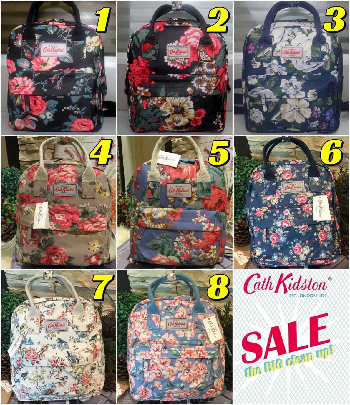 Cath Kidston Mini Backpack รูปที่ 1